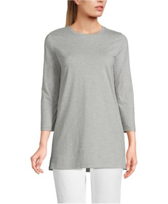 Women's 3/4 Sleeve Cotton Supima Tunic