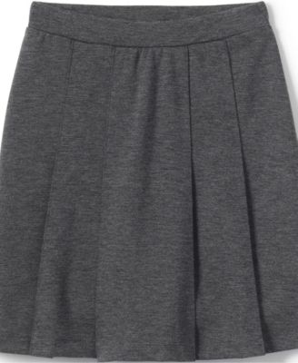 Little Girls Ponte Pleat Skirt Top of Knee