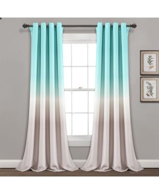 Umbre Fiesta Light Filtering Window Curtain Panels