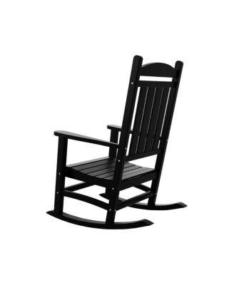 All-Weather Outdoor Patio Poly Classic Porch Rocking Chair