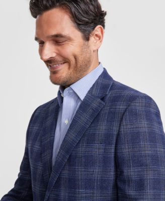Men's Modern-Fit Stretch Pattern Sport Coat