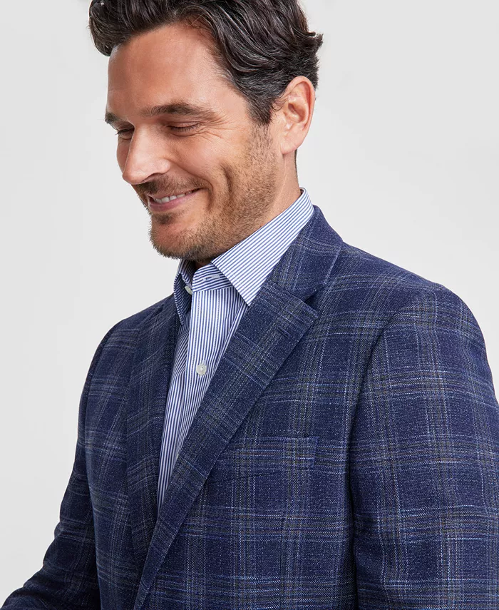 Men's Modern-Fit Stretch Pattern Sport Coat - thumbnail 3