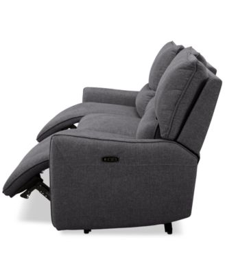 Olper 3-Pc. Fabric Zero Wall Sofa with 2 Power Recliners Chairs, Created for Macy's	