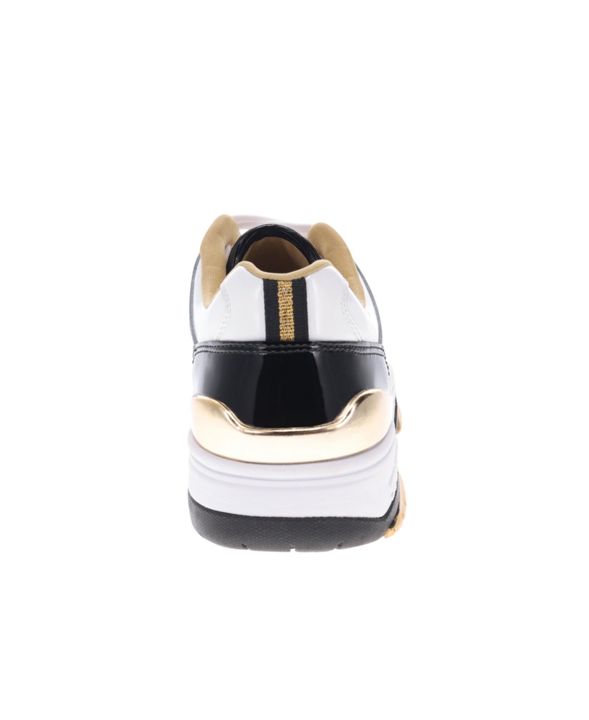 Starter Men's Fastbreak Ty Mopking Gold Bells Sneaker - White-Navy-Yellow