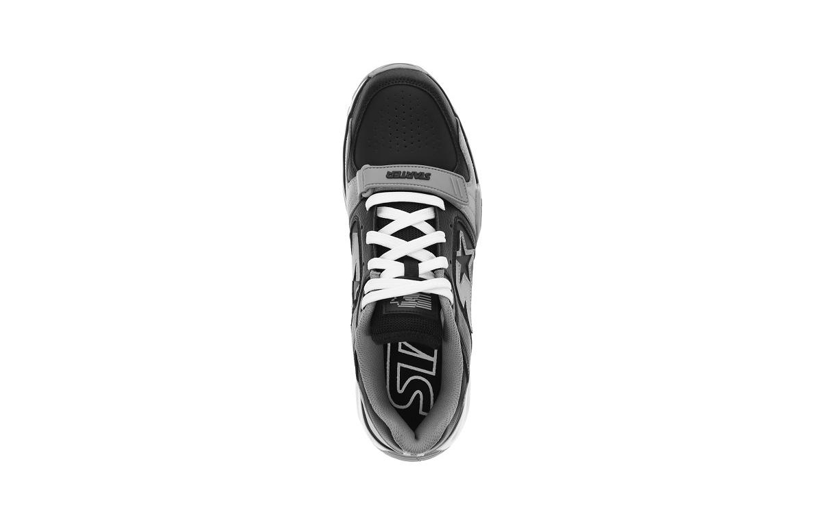 Shop Starter Men's Team Trainer Sneaker In Black,grey