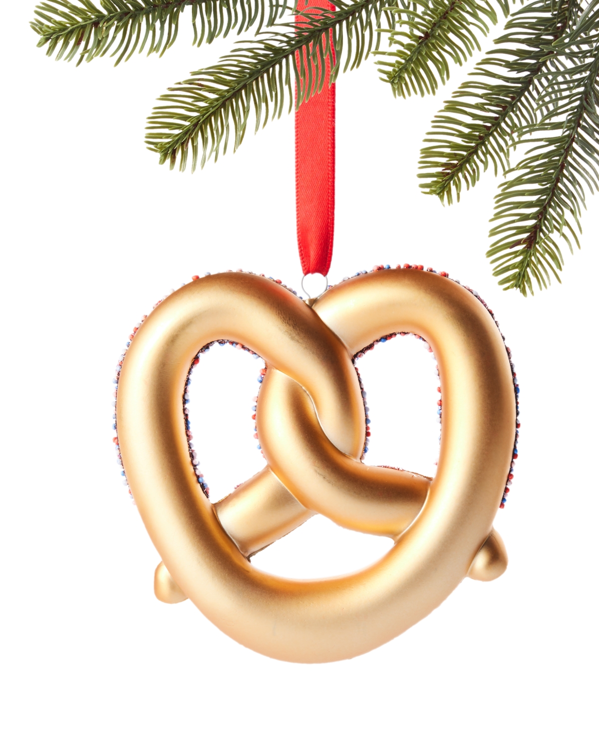 Holiday Lane Sweet Tooth Chocolate Covered Pretzel Ornament, Exclusively At Macy's In No Color