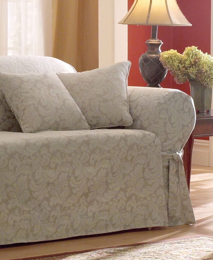 Sure Fit Scroll Loveseat Slipcover Macy s