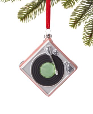 Holiday Lane - Retro Record Player Ornament