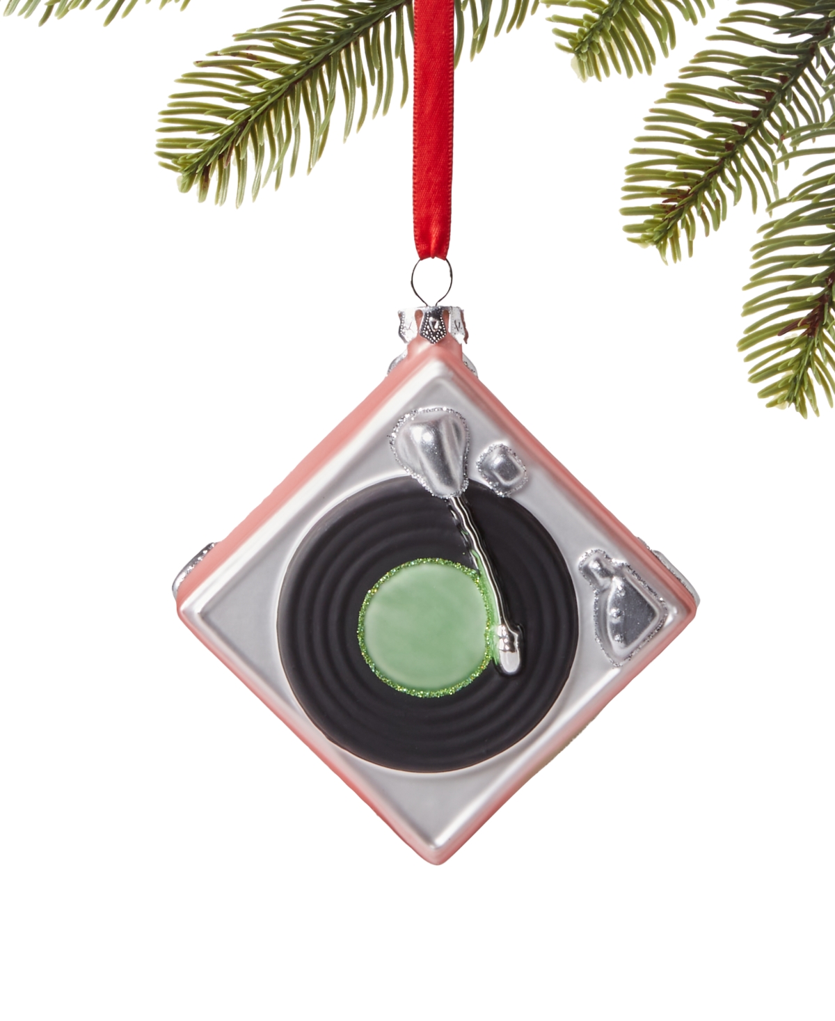 Holiday Lane Retro Record Player Ornament, Exclusively at Macy's