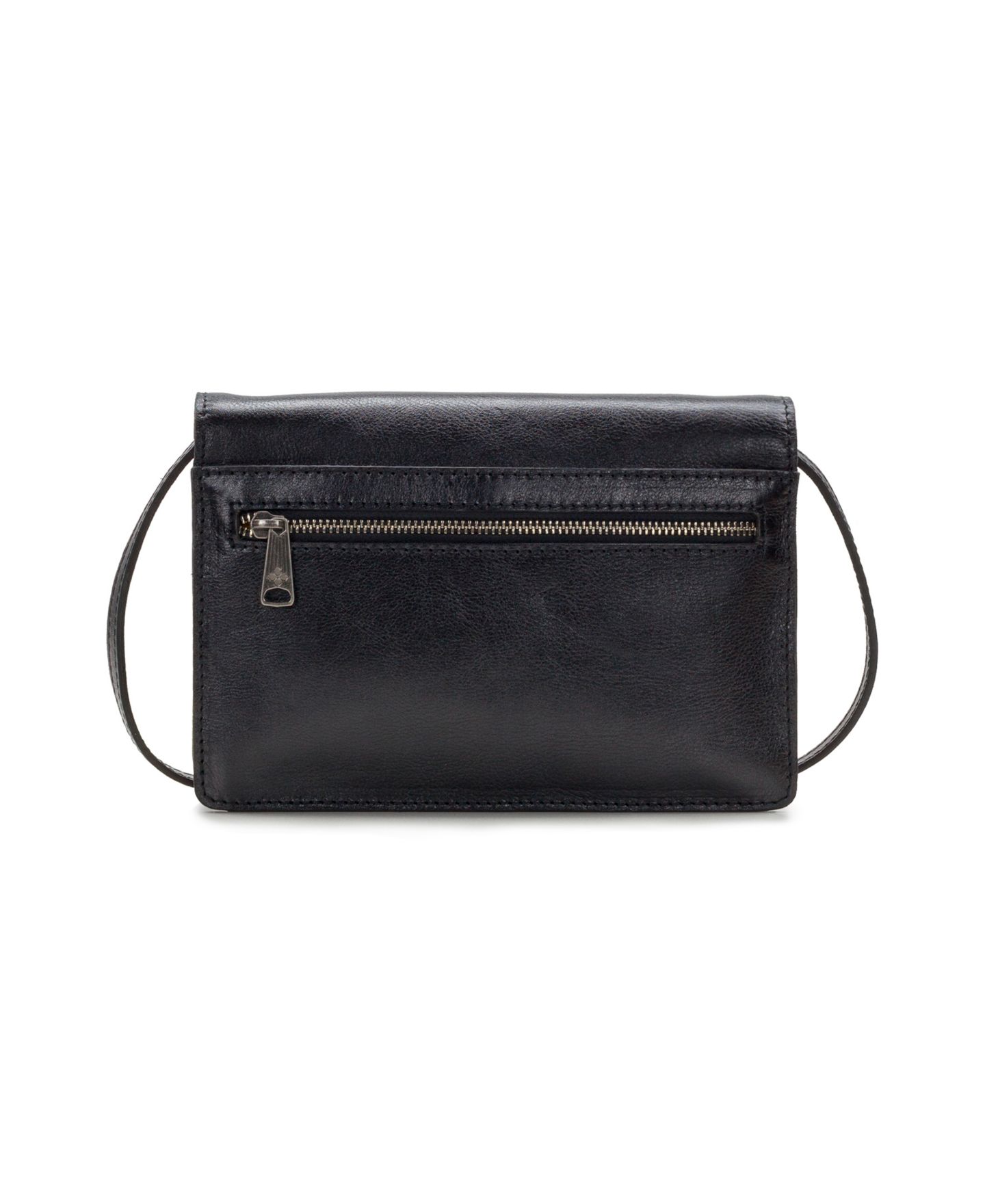 Женская сумка Patricia Nash Lanza Small Leather Crossbody, цвет: Чёрный — фото 3