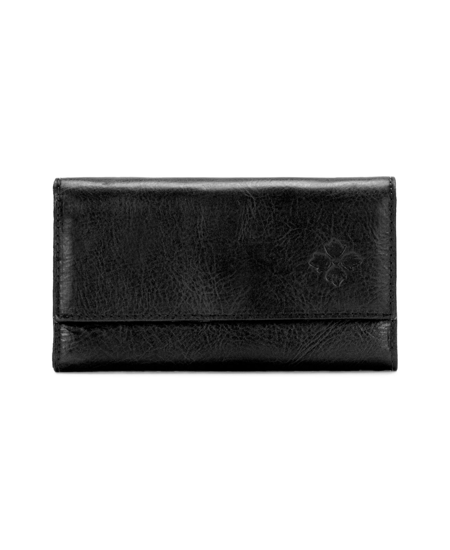 Женский кошелёк Patricia Nash Terresa Leather Wallet, цвет: Чёрный — фото 1