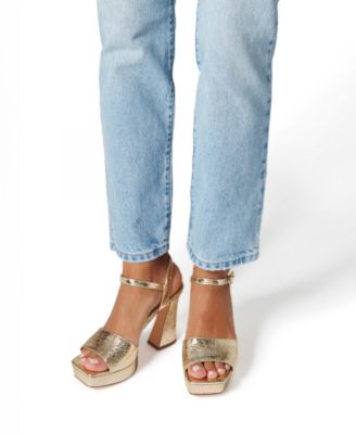 Katy Perry Women's Square Open Platform Sandals