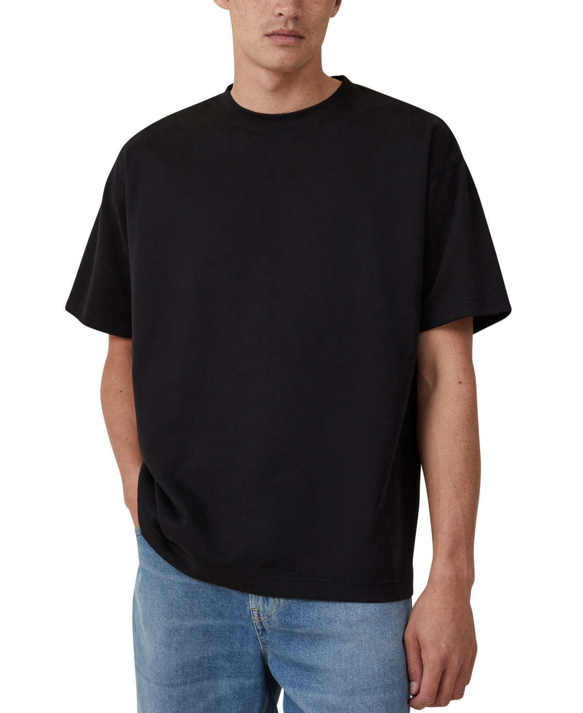Shop Cotton On Men's Hyperweave T-shirt In Black