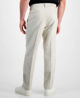 Men's Slim-Fit Linen Pants