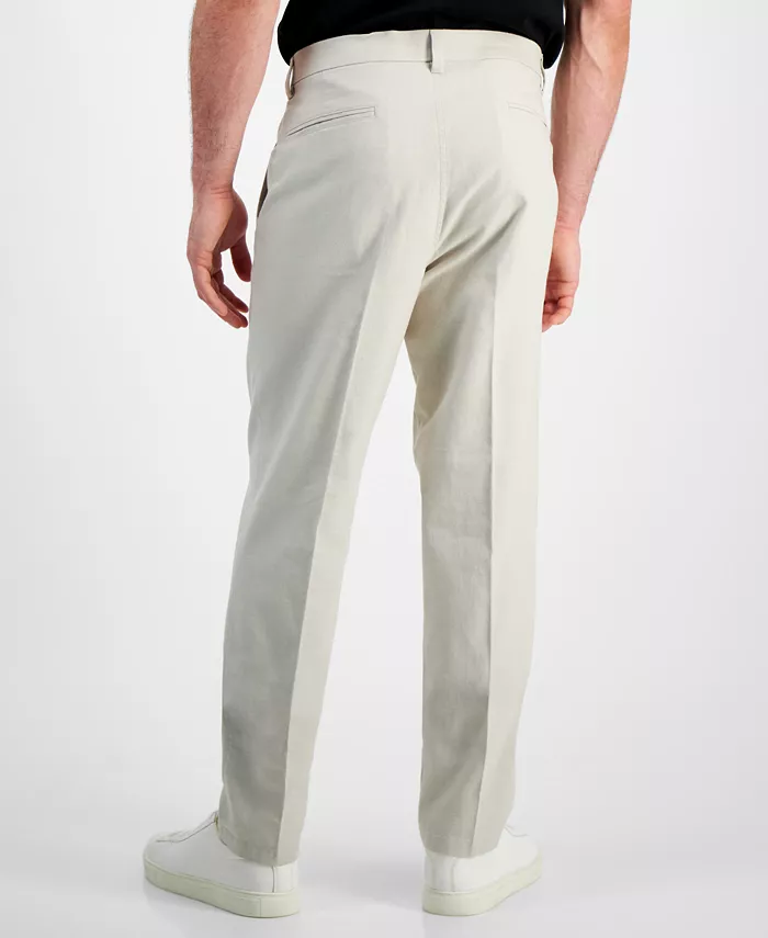 Men's Slim-Fit Linen Pants - thumbnail 10
