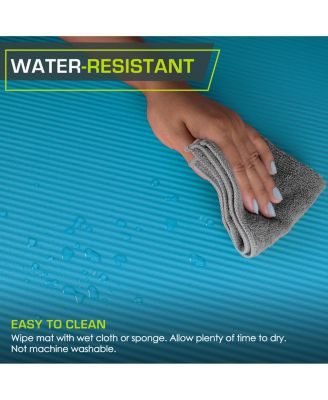 Extra Thick Yoga and Pilates Mat with Sling, 1/2 Inch