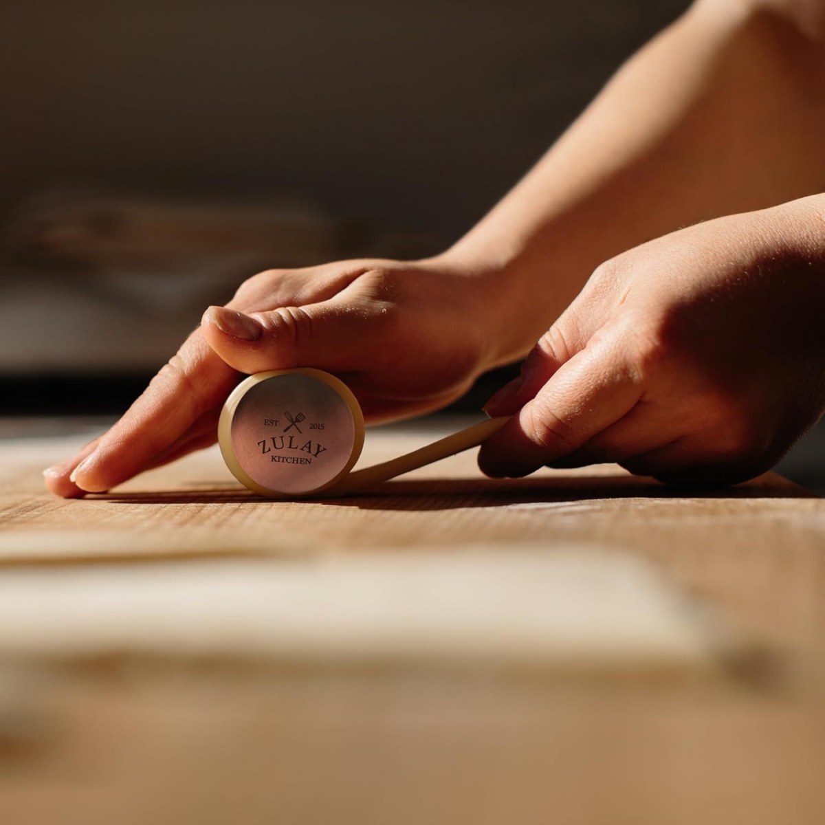 Zulay Kitchen Rolling Pin for Making Cookies, Pastries, Pizza, Pies and Pastas