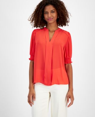 tahari tops macys