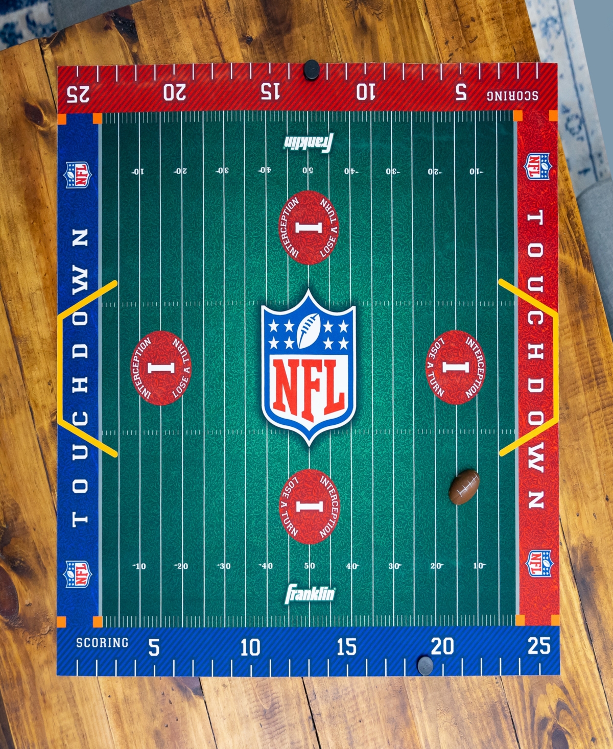 Shop Franklin Sports Nfl Football Slide Table-top Game In Multi