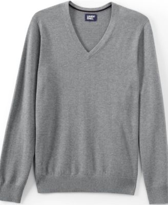 Men's Unisex Cotton Modal Vneck Pullover Sweater