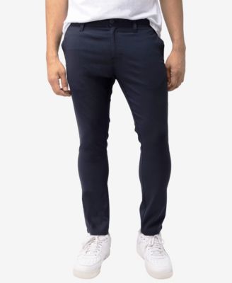 Men's Trouser Slit Patch Pocket Nylon Pants