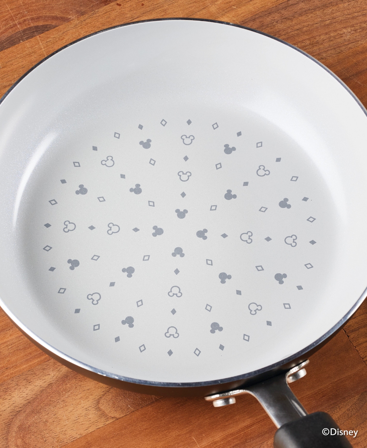 Farberware Disney Monochrome 8 Inch Ceramic Nonstick Fry Pan In Black