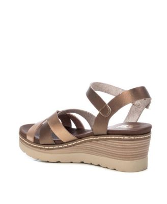 Women's Wedge Strappy Sandals By XTI