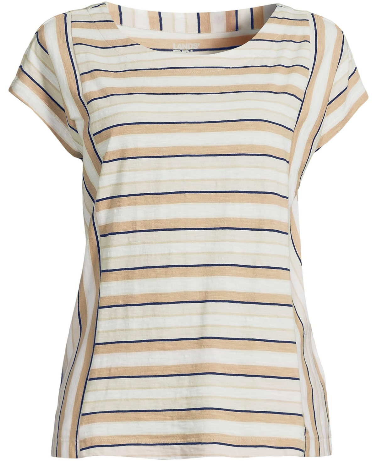 Lands' End Women's Slub Wedge T-Shirt