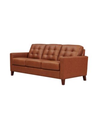 Aiden 80" Top Grain Leather Sofa
