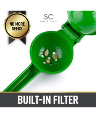 Handheld Manual Lemon Squeezer - Premium Single Bowl Citrus Juicer