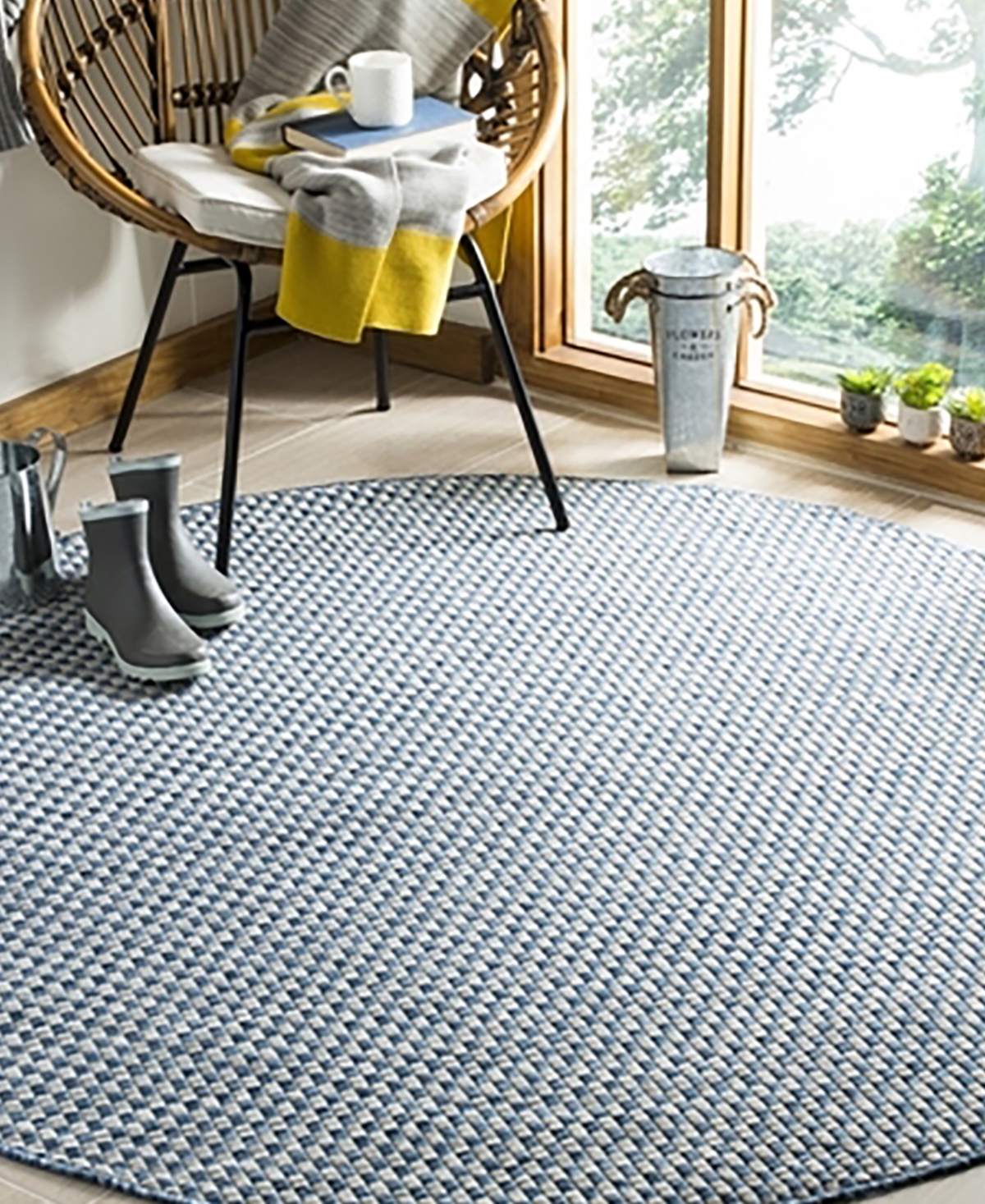 Safavieh Courtyard CY8653and Light Gray 5'3