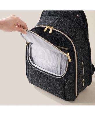 Mini Tweed Parent Diaper Backpack