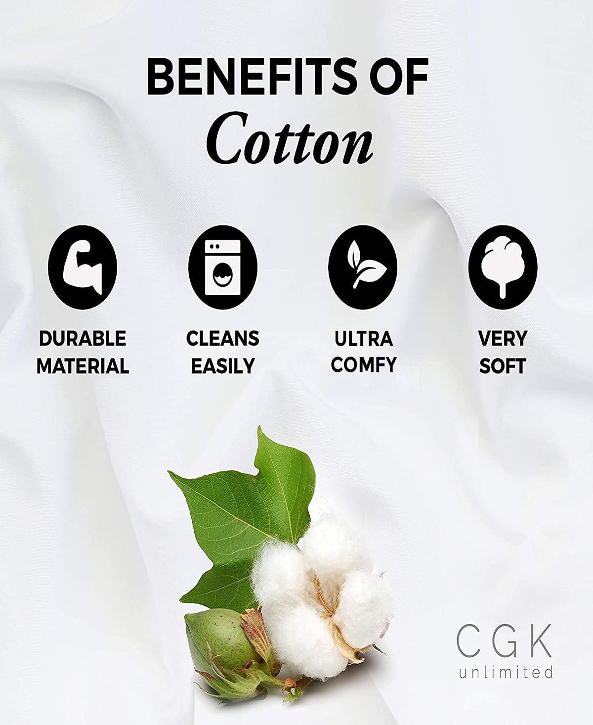 Cgk Unlimited 4 Piece 100% Cotton 400 Thread Count Sheet Set -