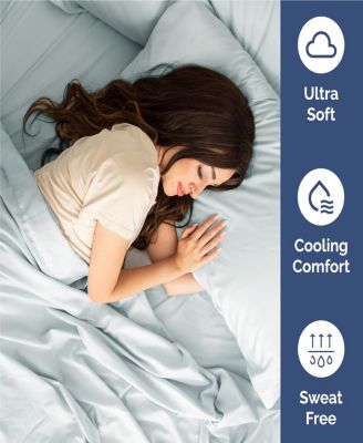 Microfiber 3 Piece Deep Pocket Sheet Set, Twin