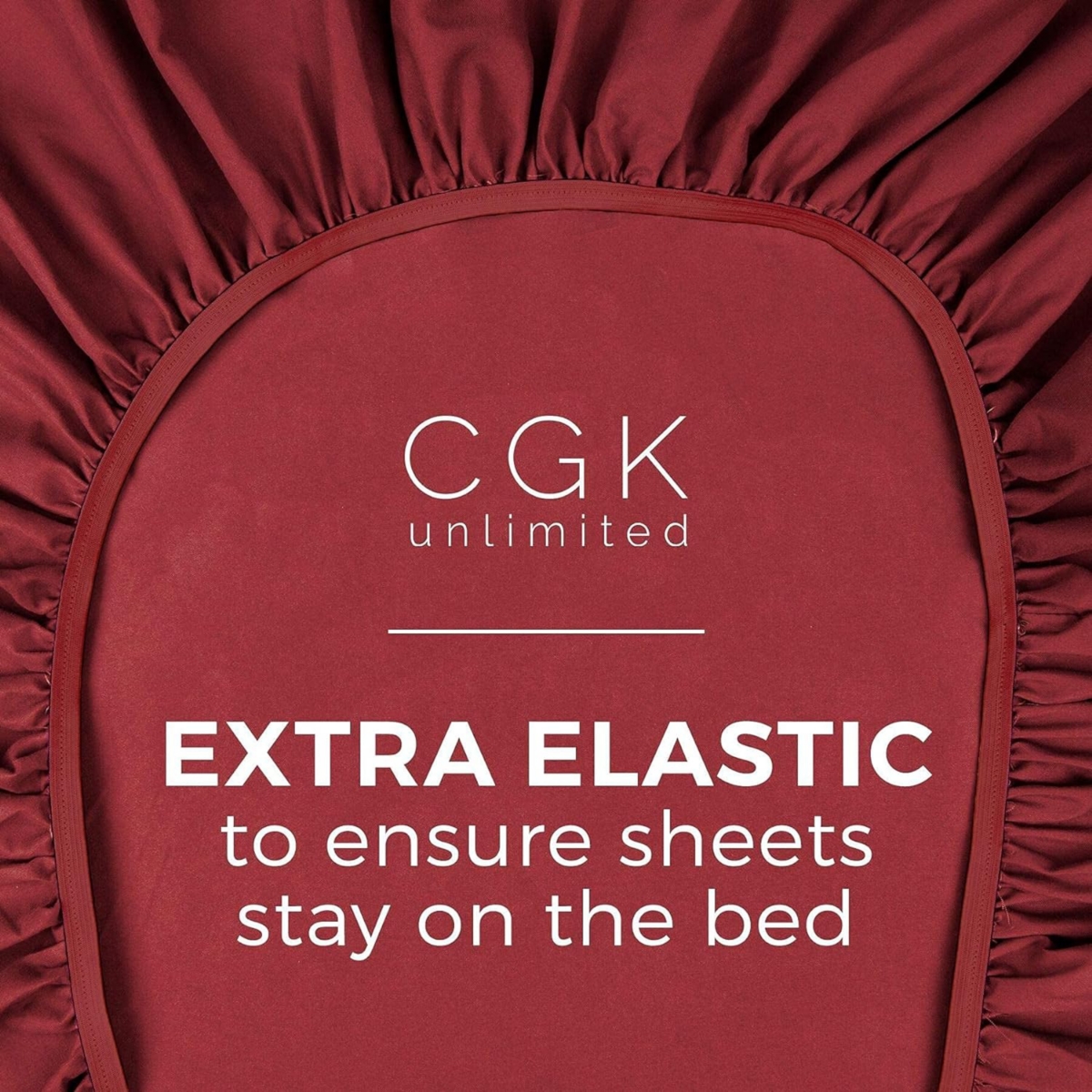 Cgk Unlimited Deep Pocket 14 - 16 Inch Microfiber Fitted Sheet -