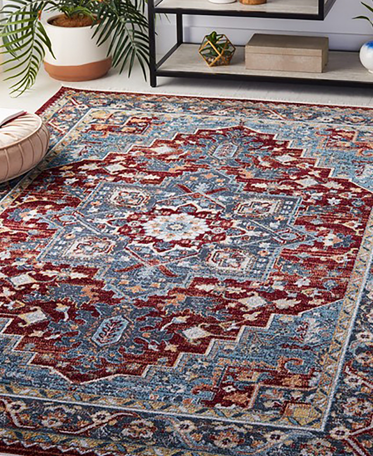 Safavieh Bayside Washable 108 BAY108 6'7x6'7 Square Area Rug