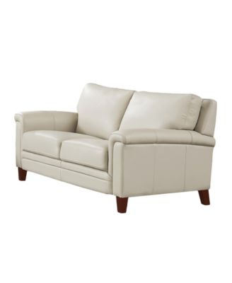 Westcott 62" Top Grain Leather Loveseat