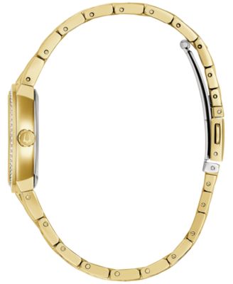 Women's Crystal Gold-Tone Stainless Steel Bracelet Watch 29mm Gift Set