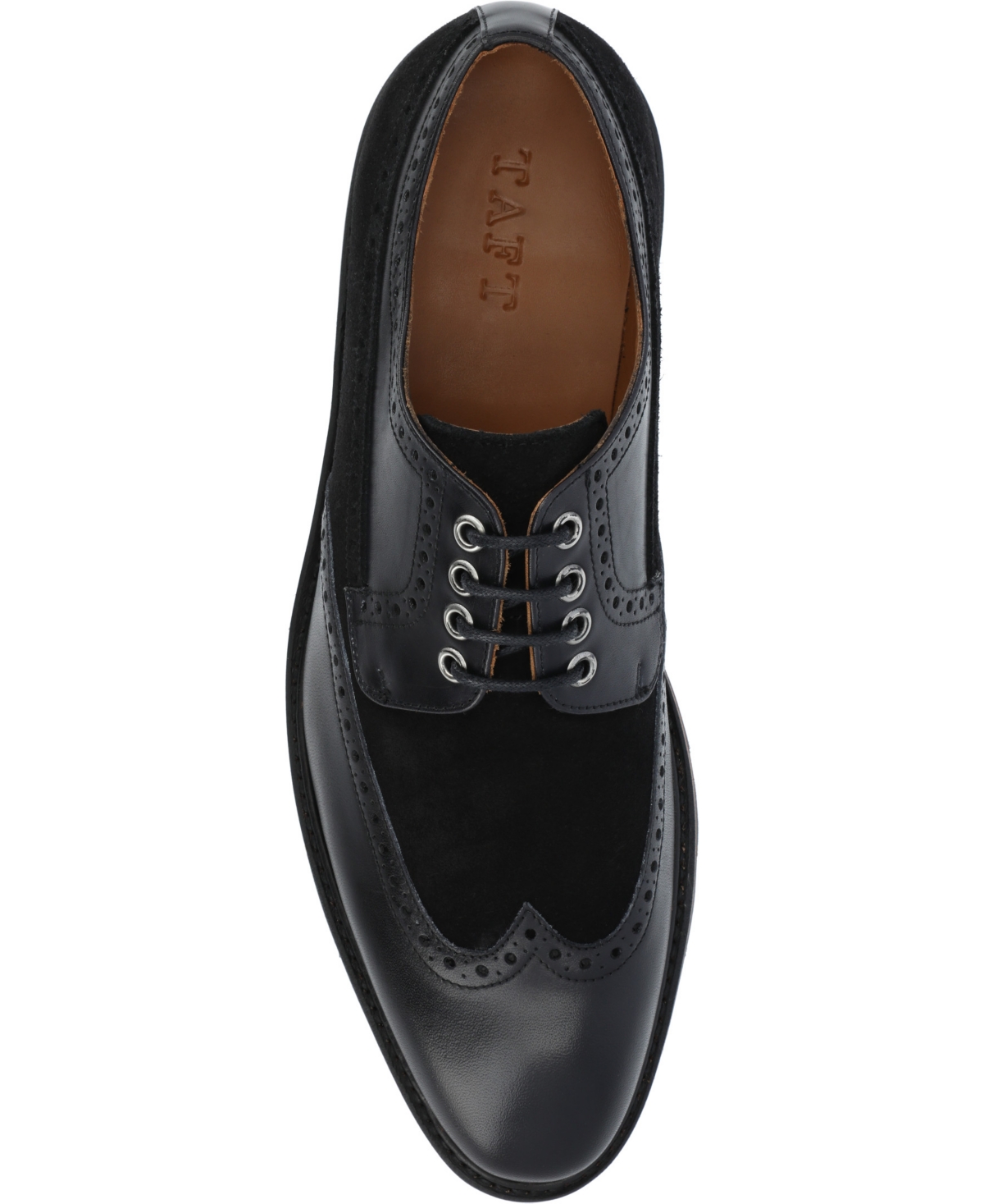 Shop Taft Men's The Anderson Lace-up Shoe In Black