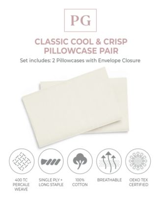 Classic Cool Crisp 2 Piece Pillowcase Set, Standard
