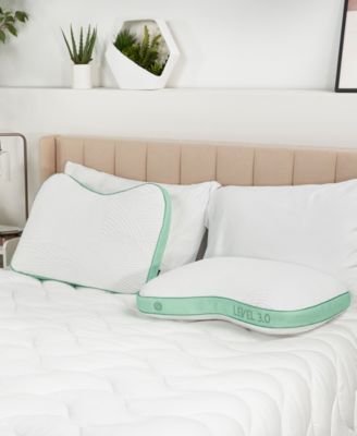 Shop Bedgear Level Cuddle Curve Performance Pillows In White