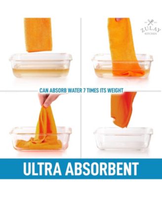 12 Pack Highly Absorbent Microfiber Cleaning Cloths