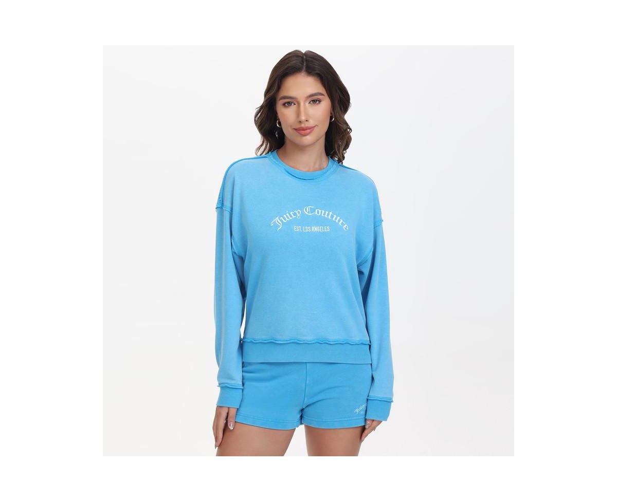 Juicy Couture Women's Embroidered Pullover Sweatshirt