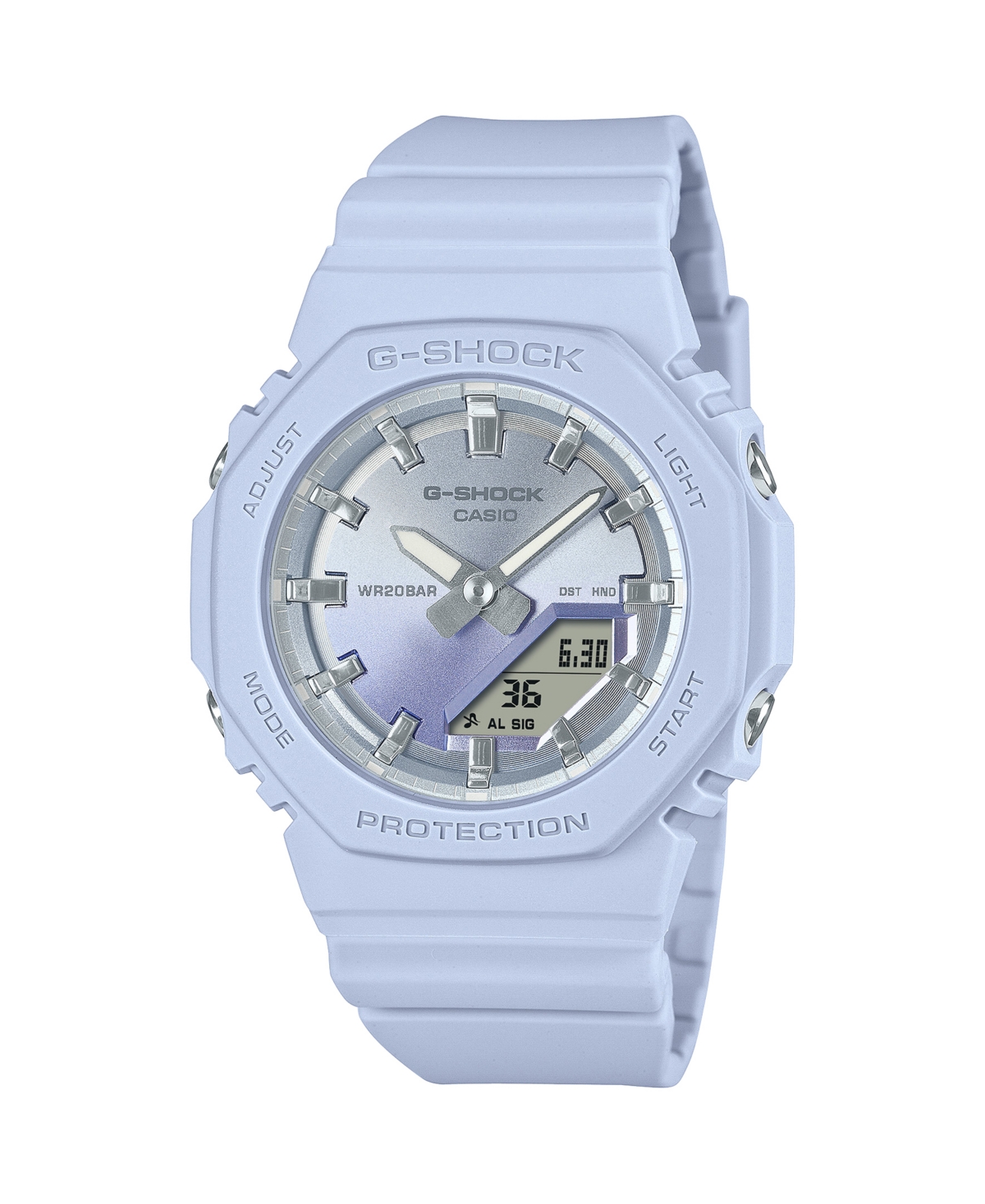 Unisex Analog Digital Blue Resin Watch, 46mm, GMAP2100SG2A - Blue
