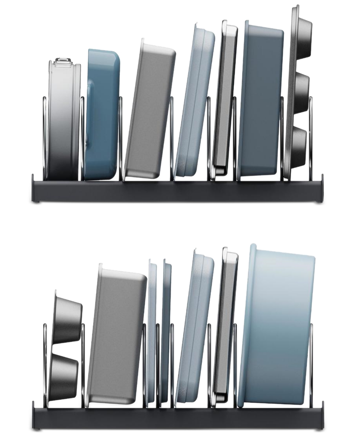 Joseph Joseph Drawerstore Bakeware And Cookware Organizer In Grey