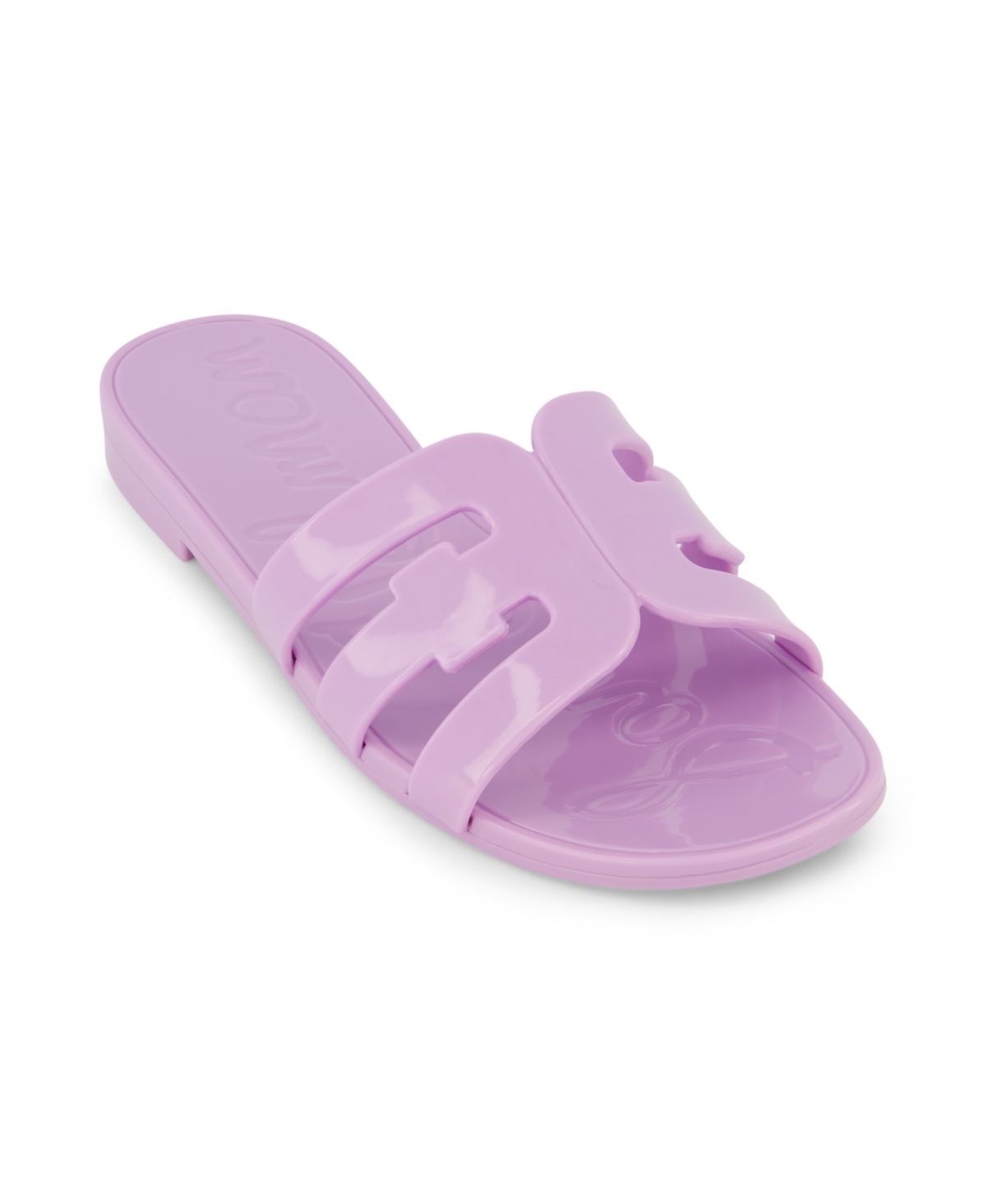 Shop Sam Edelman Little And Big Girls Jelly Bay Slip On Sandal In Orchid