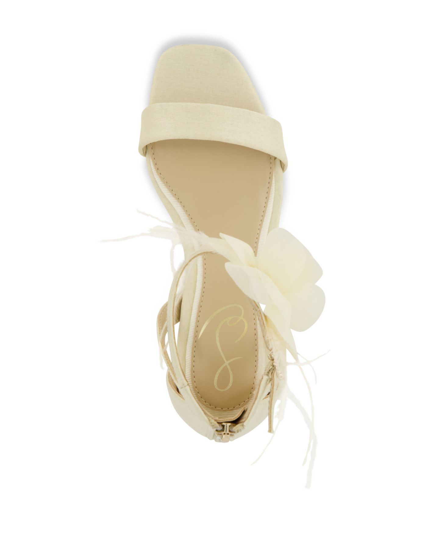 Туфли Sam Edelman Delaney Rosa Dress Heel для девочек, цвет: Слоновая кость — фото 3