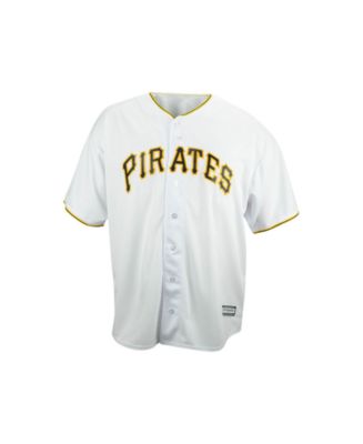 Majestic Big and Tall Pittsburgh Pirates Replica Jersey - Macy's