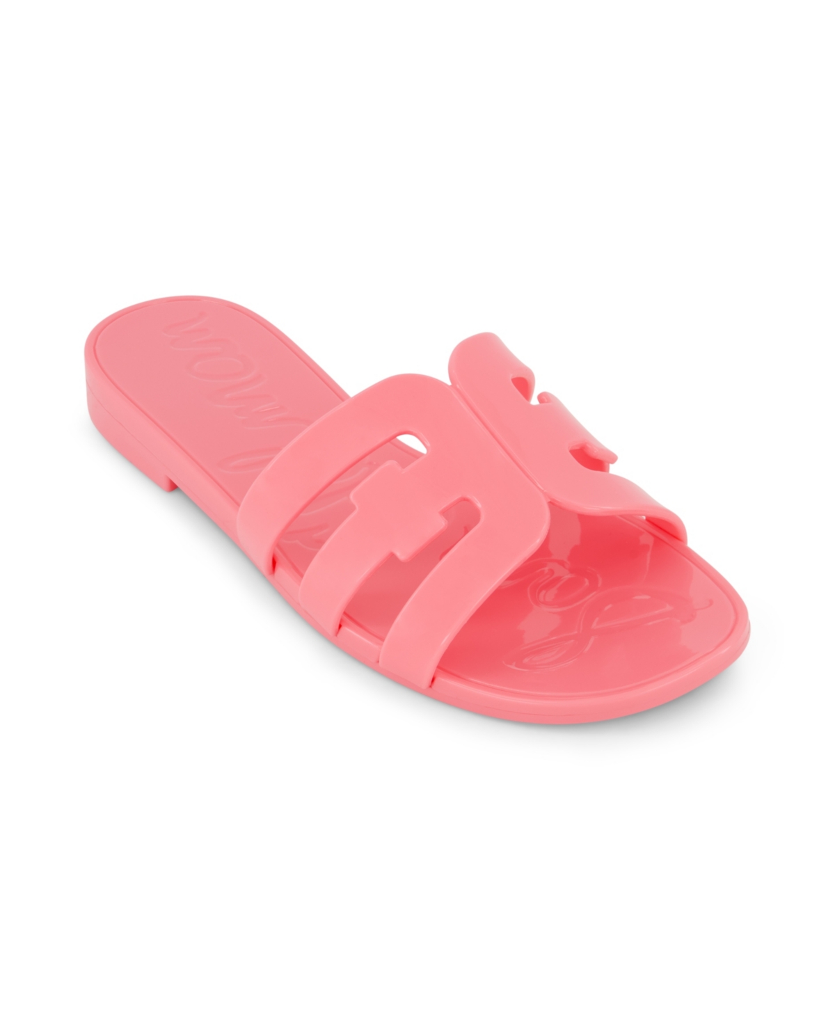 Shop Sam Edelman Little And Big Girls Jelly Bay Slip On Sandal In Pink