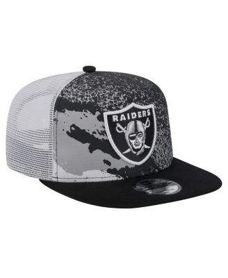 Men's Black Las Vegas Raiders Court Sport 9fifty Snapback Hat